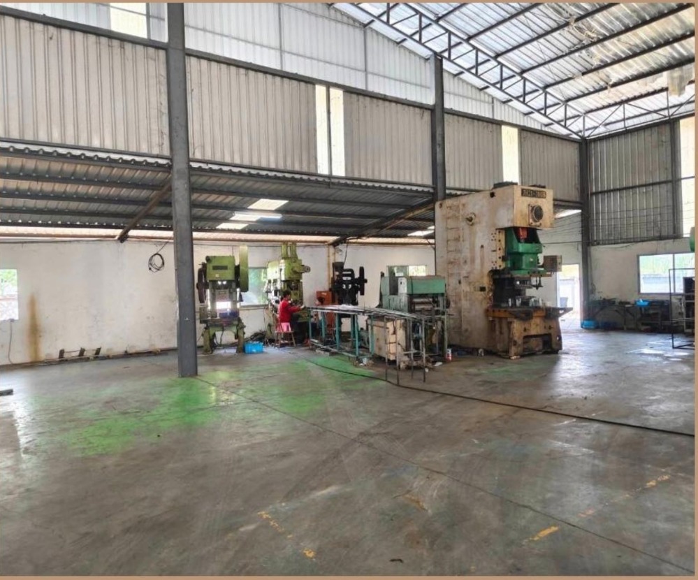 For RentFactorySriracha Laem Chabang Ban Bueng : 🏗  🟡 Factory for Rent, Ban Bueng District, Chonburi, area 1,000 sq.m., yellow area