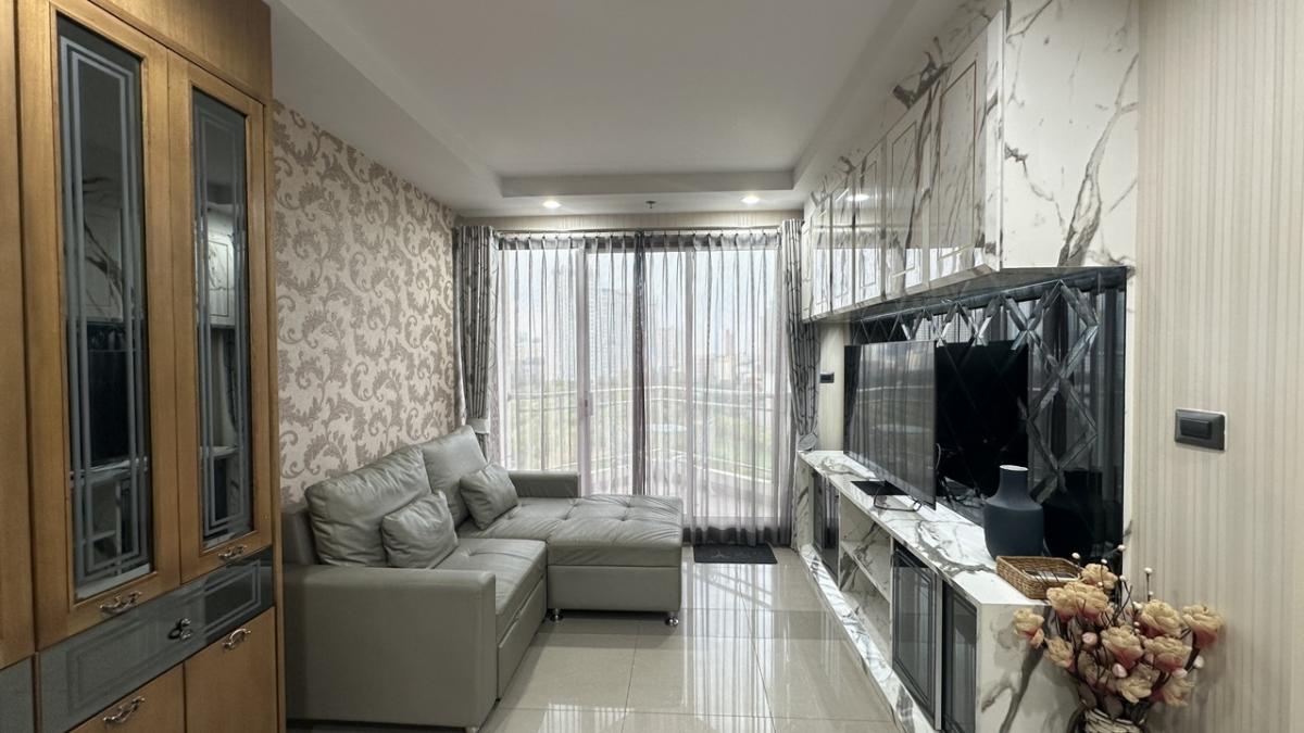 For RentCondoRama9, Petchburi, RCA : Supalai Wellington 1 for rent 2 bedrooms, beautiful insights, near MRT, Cultural Center