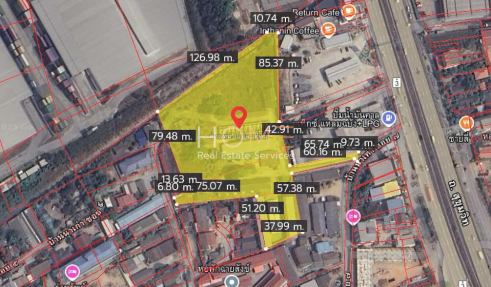 For SaleLandSriracha Laem Chabang Ban Bueng : Land next to Laem Chabang Port, Purple / (Sell), Land Next to Laem Chabang Port Purple Zone / (Sale) Newc454