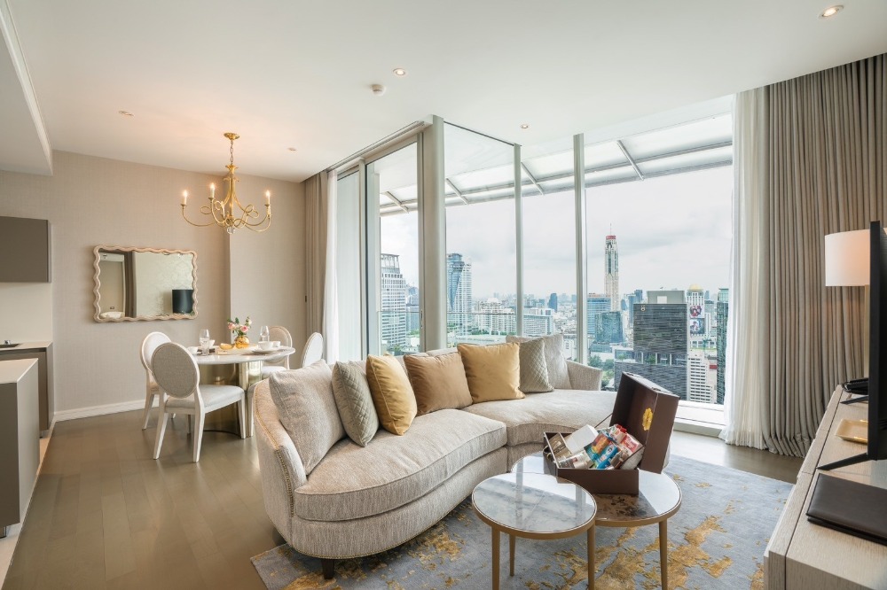 For RentCondoWitthayu, Chidlom, Langsuan, Ploenchit : LTHC11887 - Magnolias Ratchadamri for Rent Size 90 SQM. 2 Beds 2 Baths Near BTS Ratchadamri Station Only 100K/Month