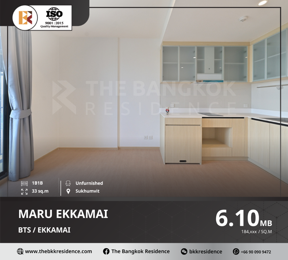 For SaleCondoSukhumvit, Asoke, Thonglor : Maru Ekkamai 2, Pet-Friendly Condo in the Heart of the Business District Near BTS Ekkamai