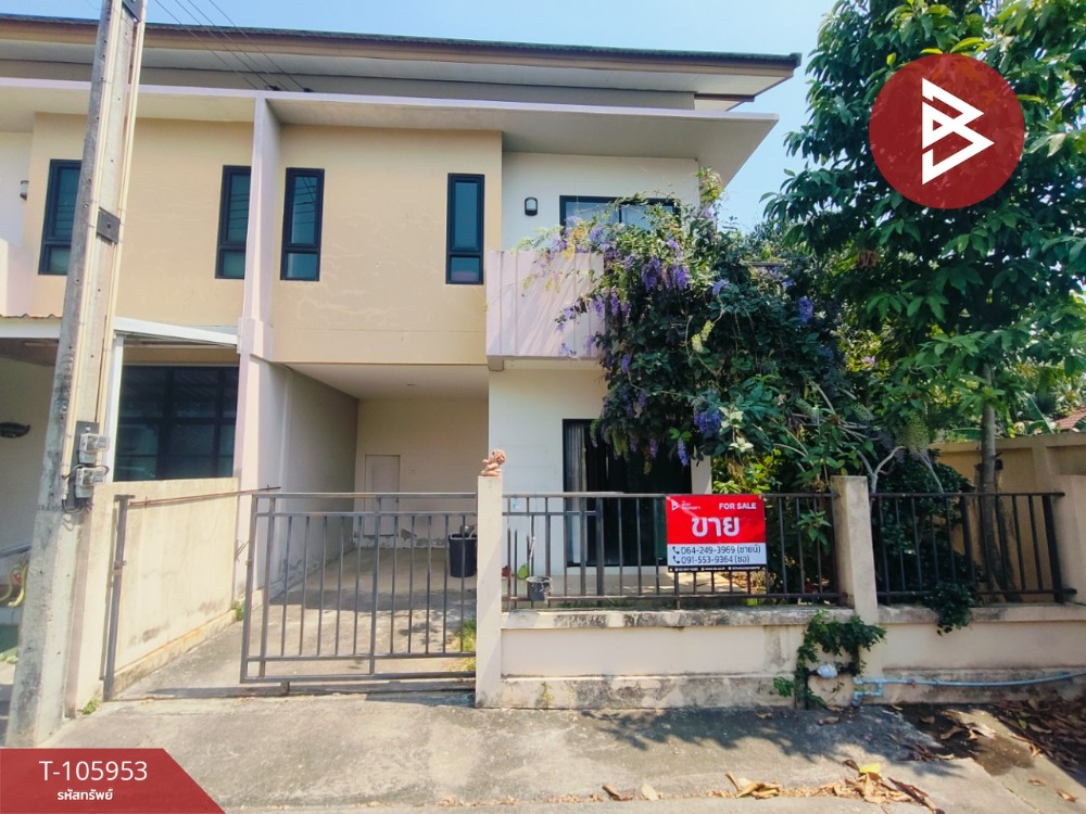 For SaleTownhouseChachoengsao : Townhouse for sale The Modern Village, Town Suwinthawong, Chachoengsao