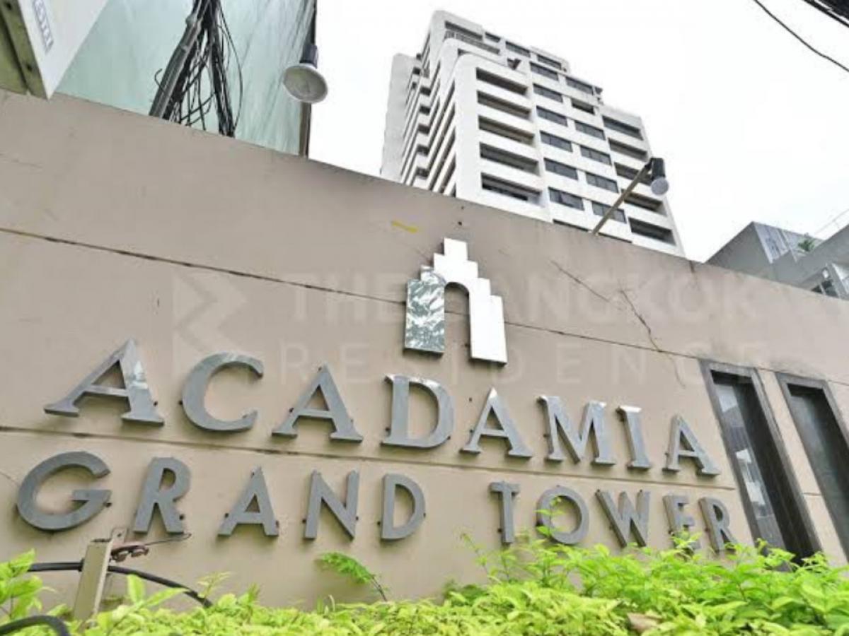 For RentCondoSukhumvit, Asoke, Thonglor : 🏡✨ For Rent: ACADAMIA GRAND TOWER Sukhumvit 43 – Spacious 3-Bedroom Condo in Prime Location, Near BTS Phrom Phong