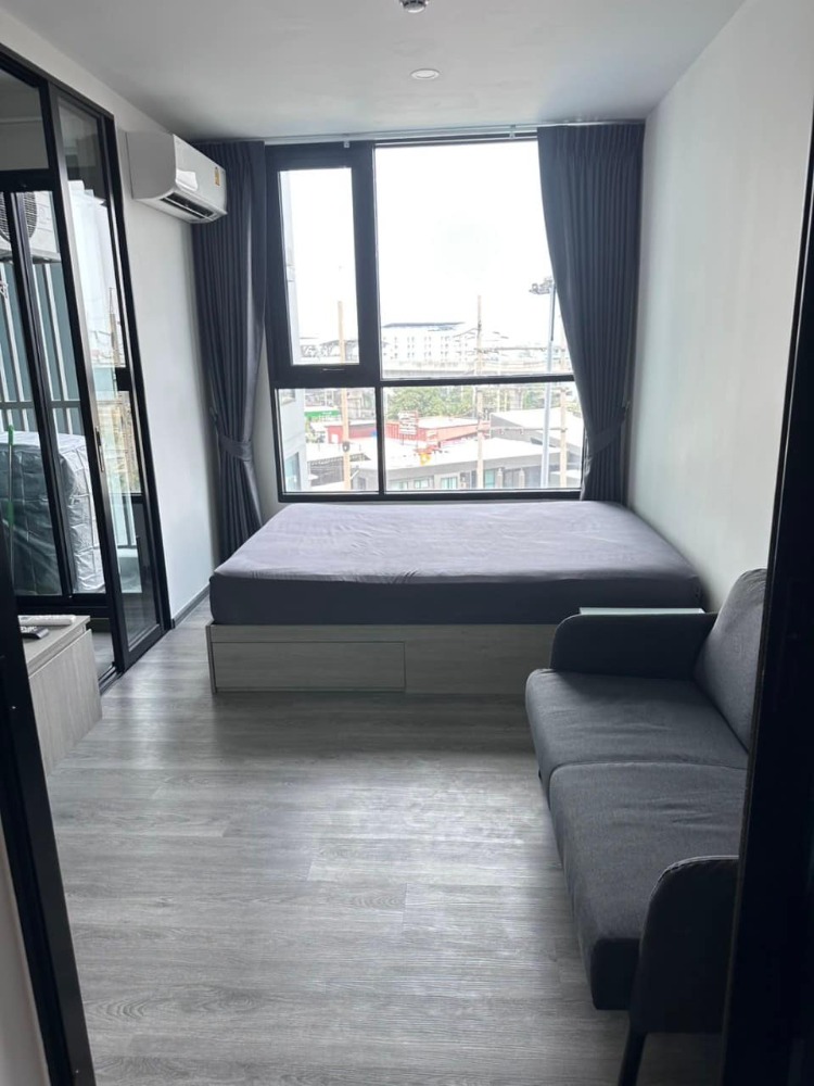 For RentCondoSamut Prakan,Samrong : 📢For Ret & GT; & GT; The Origin Sukhumvit - Sailuat E22 Station & GT; Convenient transportation, near BTS, wire wire, room size 22 sq.mlder, complete furniture with electrical appliances #LV-MO1387