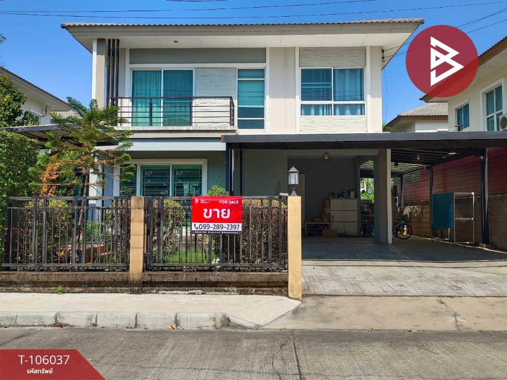 For SaleHousePathum Thani,Rangsit, Thammasat : Quick house for sale Passorn Village Ratchaphruek-Tiwan (Passorn Ratchapruek-Tiwanon) Pathum Thani