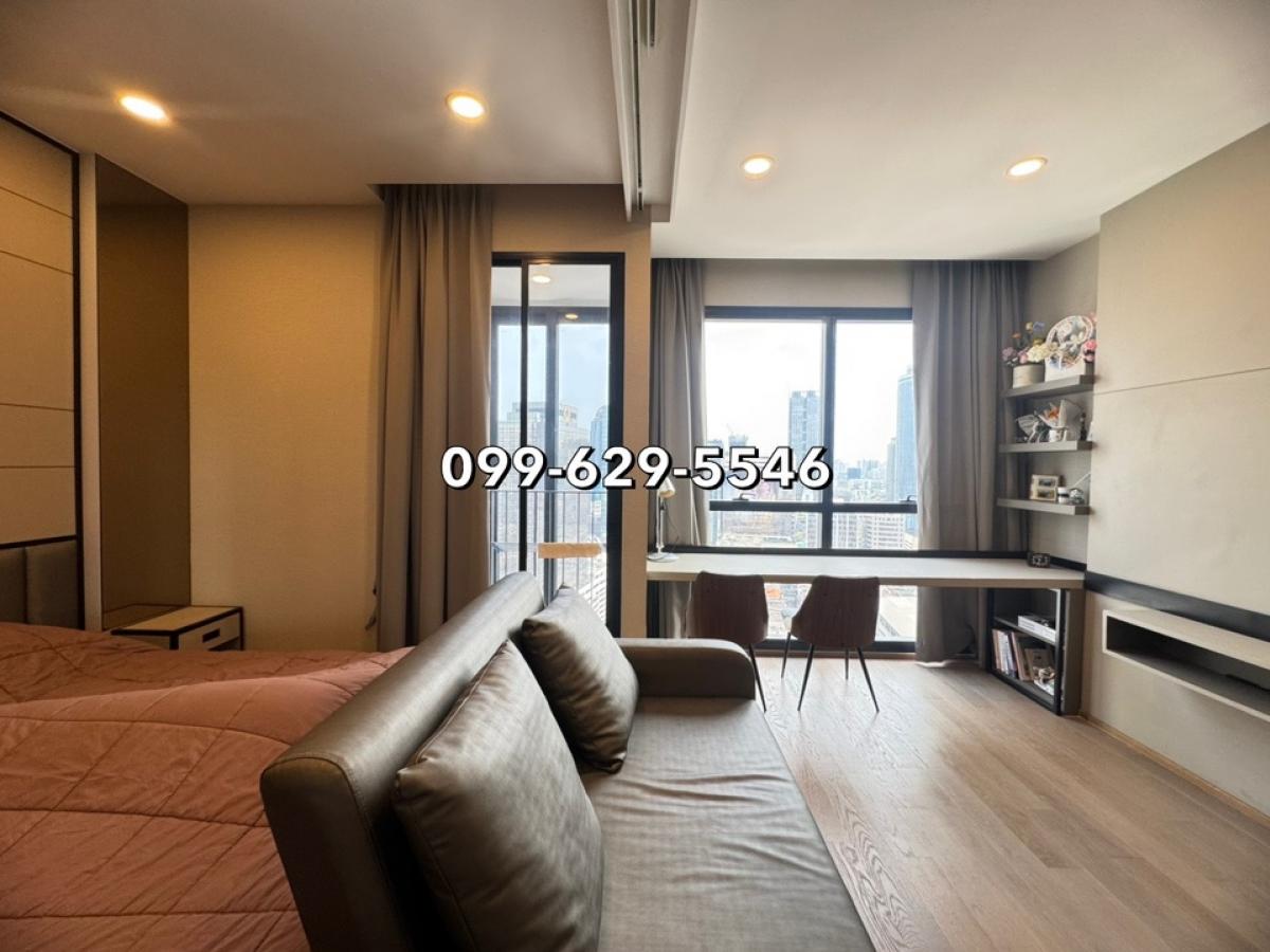 For SaleCondoSiam Paragon ,Chulalongkorn,Samyan : 📍ASHTON CHULA SILOM✨ High floor, beautiful room, size 1 Bedroom, built -in furniture There are complete electrical appliances, call 099-629-5546.