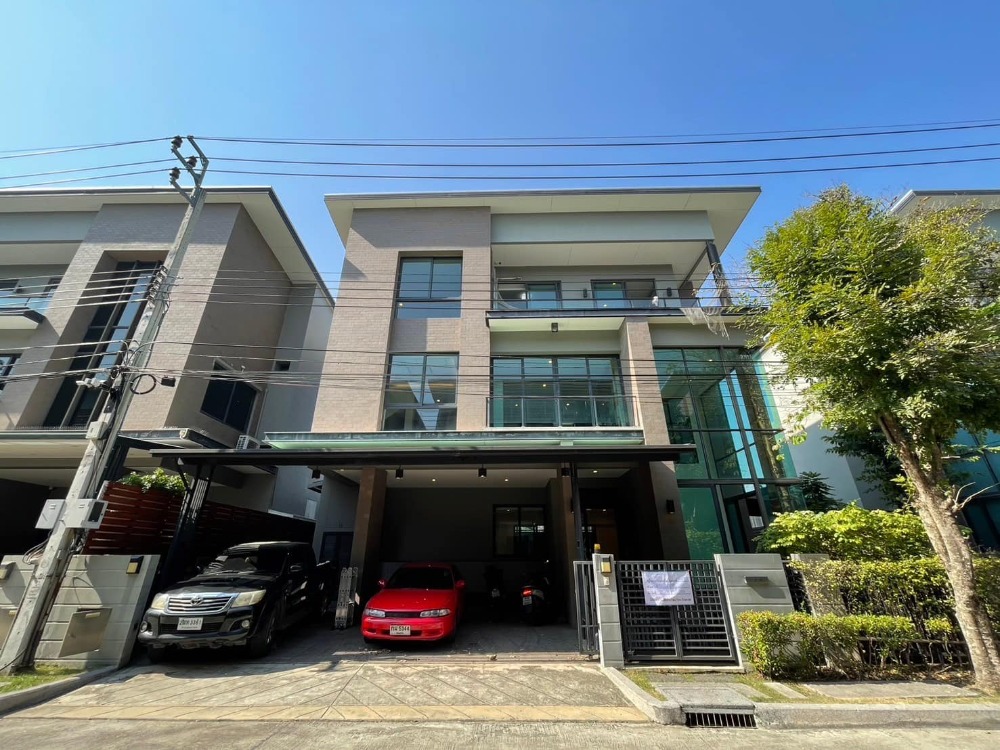 For RentHouseBang Sue, Wong Sawang, Tao Pun : 🌟 Luxury Townhome for Rent, Soul Ratchadapisek 68, 3 storey, 5 beds