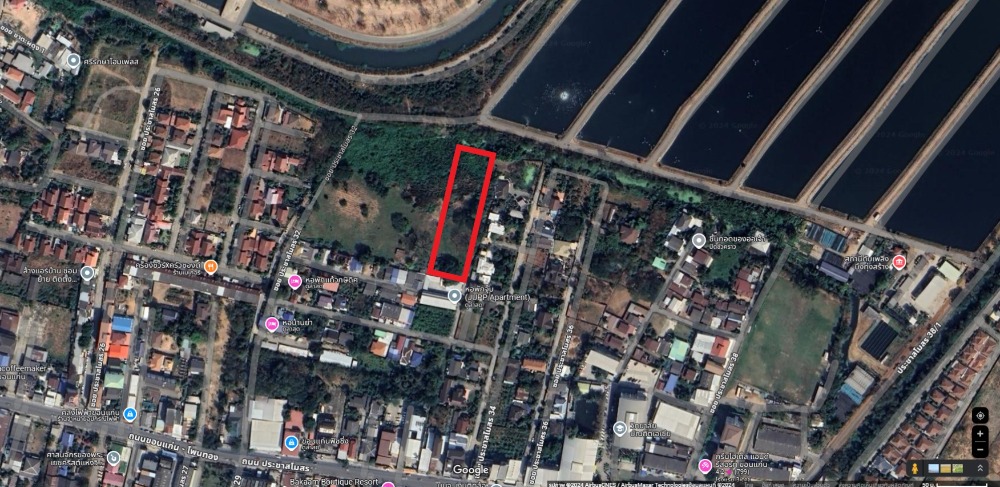 For SaleLandKhon Kaen : Land for sale, good location, beautiful plot, Khon Kaen city, area of ​​2 rai 1 ngan 80 sq.whi