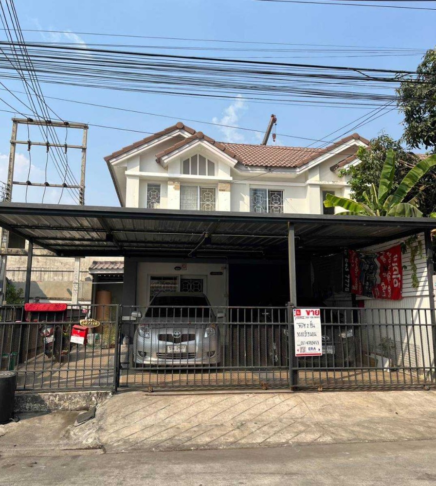 For SaleTownhousePathum Thani,Rangsit, Thammasat : Townhouse for sale, Pruksa Village 57, Lam Luk Ka-Khlong 3, near Zeer Rangsit