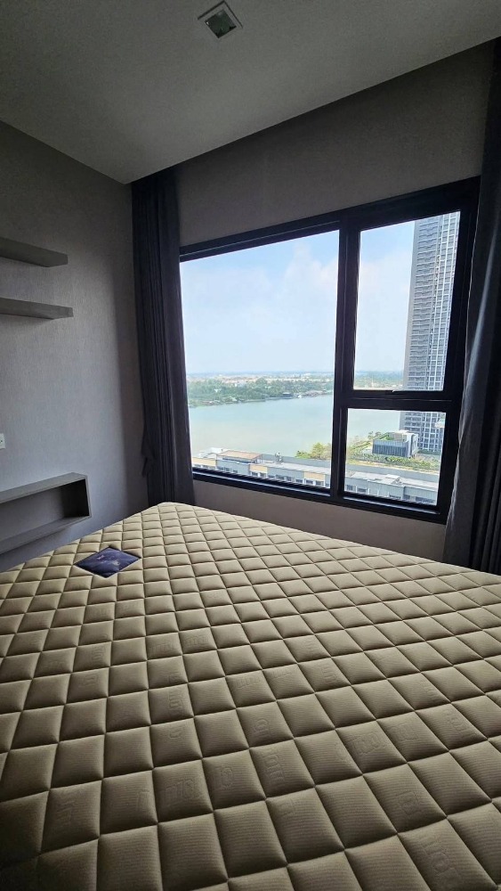 For RentCondoRattanathibet, Sanambinna : 🏢 Rent a condo room The Politan Rive 🚄 Near MRT Phra Nang Klao Bridge, Nonthaburi