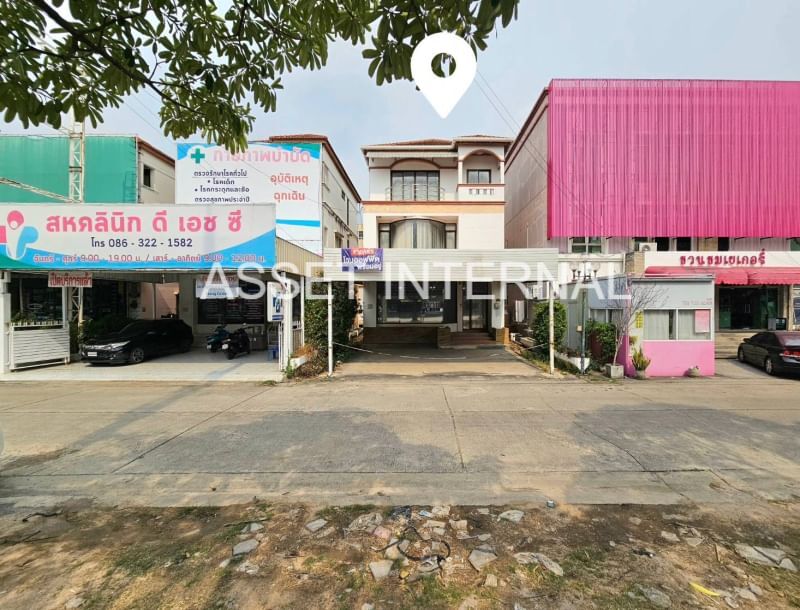 For SaleHome OfficeMin Buri, Romklao : Selling Home Office, the Office of Romklao Road, 3rd floor, 57.5 sq.w., 6 car parks, 8 rooms, 4 multi -purpose rooms on Romklao Road, Min Buri Subdistrict, Min Buri District, Bangkok