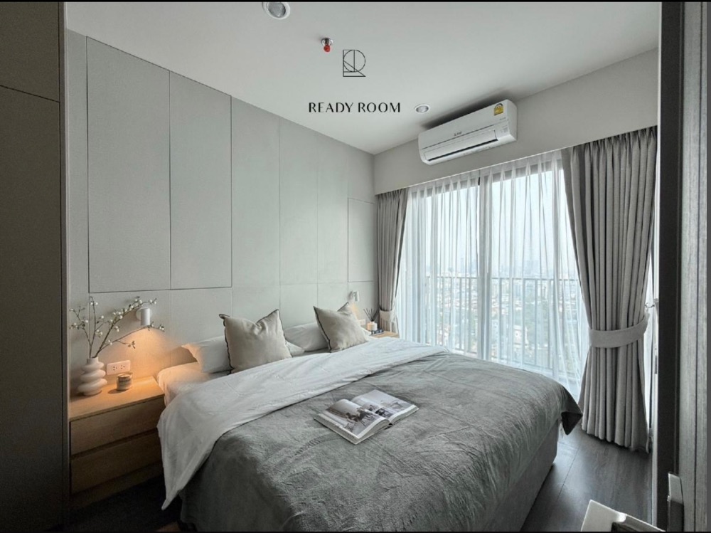 For RentCondoOnnut, Udomsuk : Rent IDO, Sukhumvit - Rama 4, new room (corner), 2 beds, beautiful, ready to be near BTS Ekkamai. Interested in Atline.@841QLNR