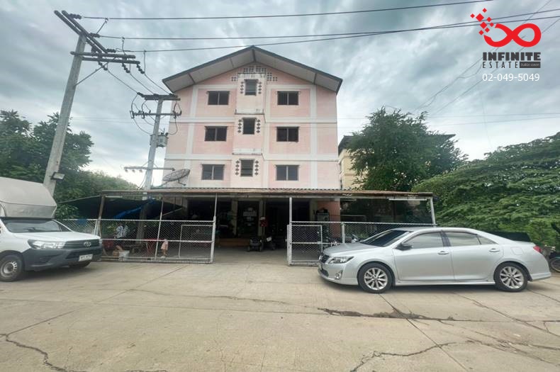 For SaleHotel&Apartment BusinessAyutthaya : 4 -story apartment for sale 120 square wah, near Rachana Industrial Estate, Uthai District, Phra Nakhon Si Ayutthaya Province