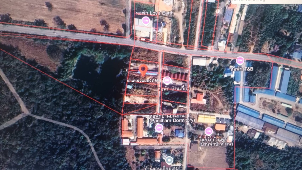 For SaleLandKorat Nakhon Ratchasima : Sell ​​empty land in Korat city, area of ​​2 jobs, 43 square wah (243 sq.w.), the land filling is suitable for building a single house or a small student dormitory because it is near the US Suranaree College. Price 3.8 deleting.