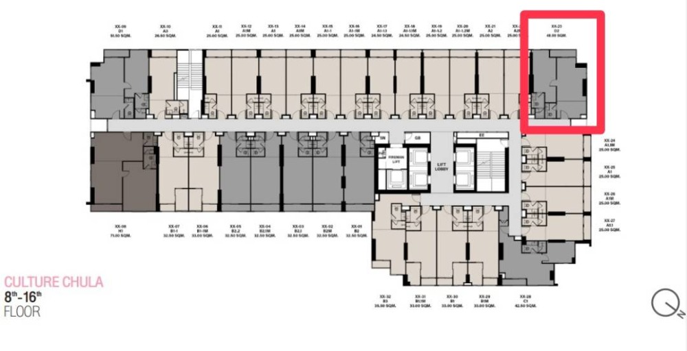 Sale DownCondoSilom, Saladaeng, Bangrak : Sell ​​Down Calcities Chulalongkorn 📌 Beautiful position, 2 bedrooms, 2 water+1powder room 66.5 sq.m. 🔥PRICE 14.77 million Tel. 081-2450908