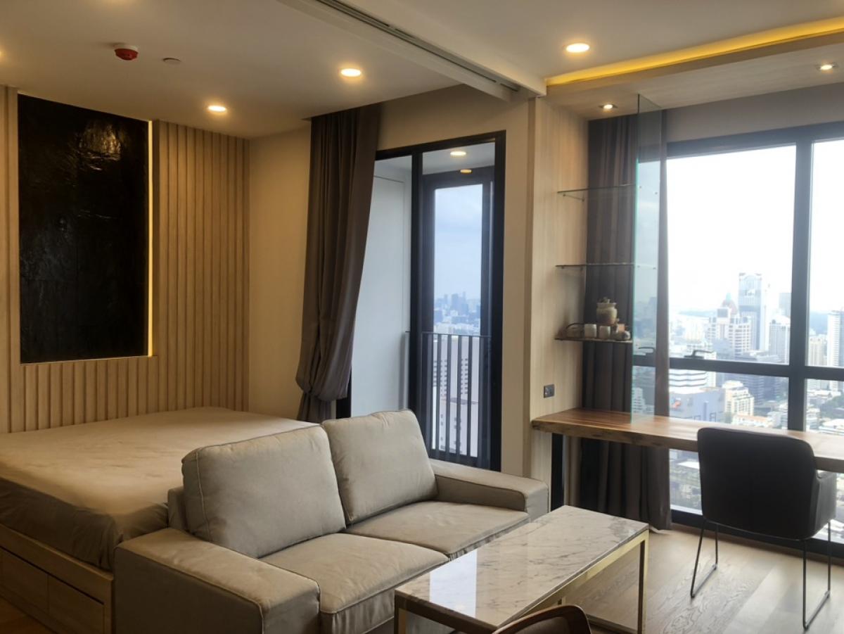 For RentCondoSilom, Saladaeng, Bangrak : Special Price 26,999/ Month for Rent Ashton Chula Silom 1 Bedroom High Floor 🏢