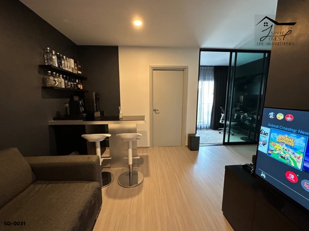 For RentCondoRama9, Petchburi, RCA : 🎉 Beautiful and great value room at Aspire Asoke - Ratchada ✨ @sandeehomes | Fully furnished with appliances ✅