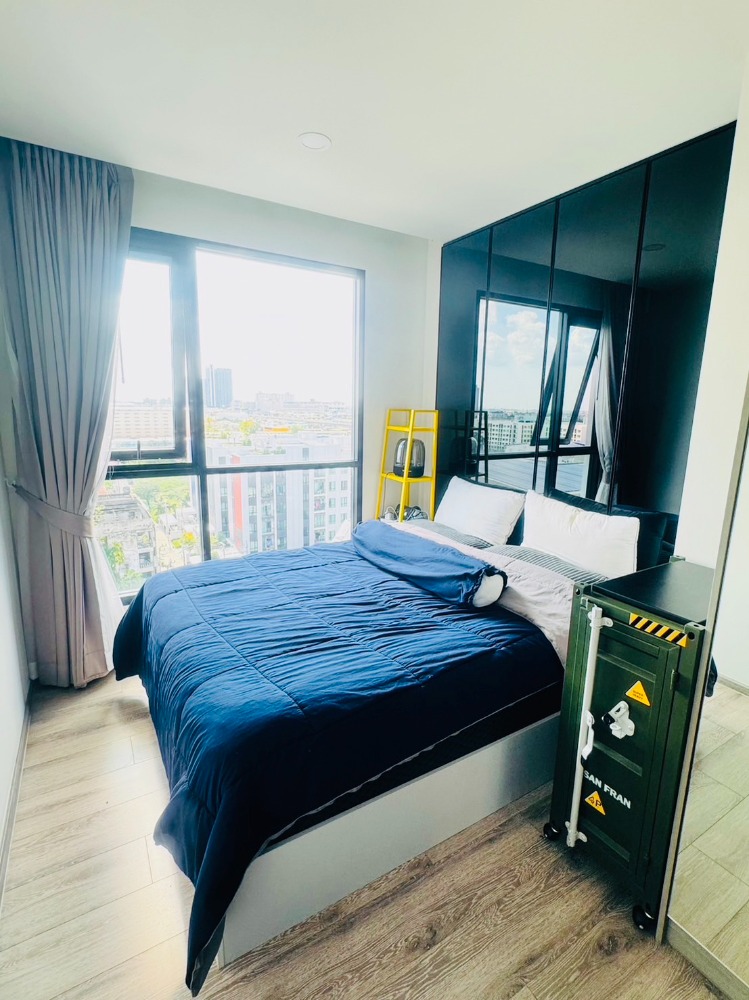 For RentCondoBangna, Bearing, Lasalle : Rent KnightsBridge Collage Sukhumvit 107 , 1 bedroom, 12A  floor, Position Corner, Excellent Design, Near BTS แบริ่ง 400 m.