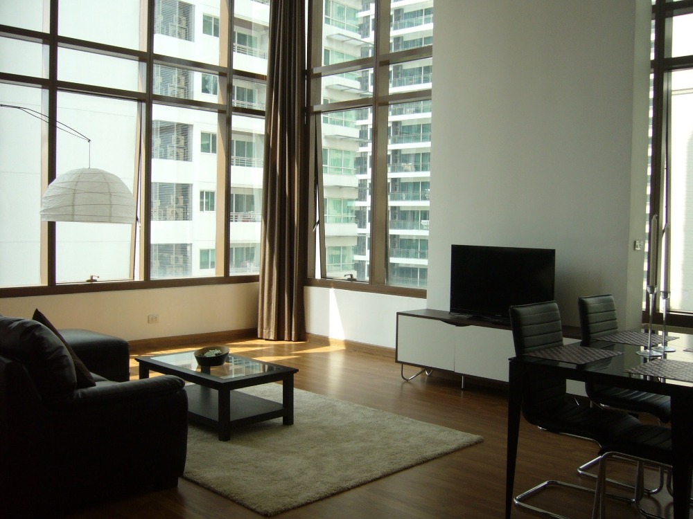 For RentCondoSukhumvit, Asoke, Thonglor : For rent condo The Emporio Place 24 Duplex (S15-19775)