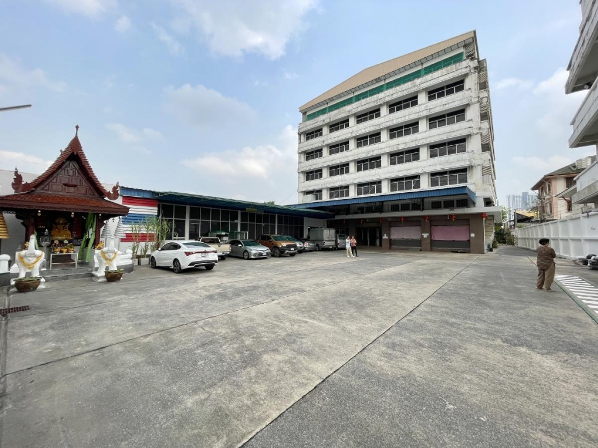 For RentOfficeSathorn, Narathiwat : 7-storey office building for rent in the heart of Charoen Rat-Rama 3 Road, near Sathorn Silom | 5,000 sq.m., only 500,000 baht/month (the cheapest only 100 baht/sqm)