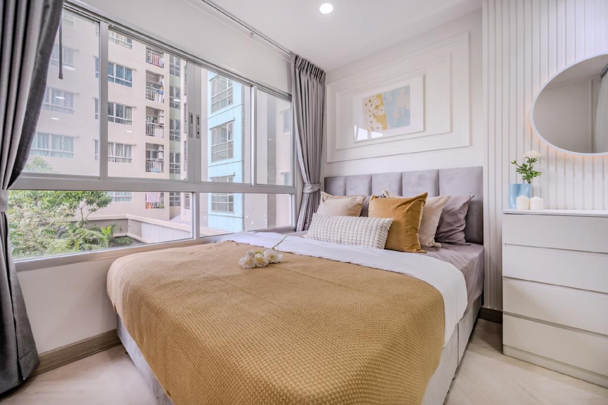 For SaleCondoBangna, Bearing, Lasalle : Stay comfortably, invest in returns, start !! | 🌟🎉 Beautiful room, angel! | Garden View | Floor 3 Waiting for a short time 🥳🥳