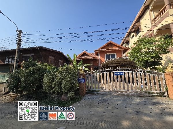 For SaleHouseRama 2, Bang Khun Thian : 2 -story detached house, 70 sq.w. of land | Authentic teak wood decoration | Local location, good atmosphere, near Rama 2