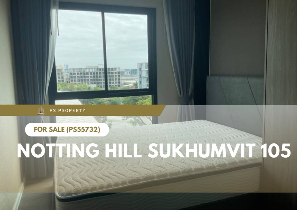 For SaleCondoBangna, Bearing, Lasalle : Urgent sale 🔥 Notting Hill Sukhumvit 105 🔥 near BTS Bearing with electrical appliances and furniture (PS55732)