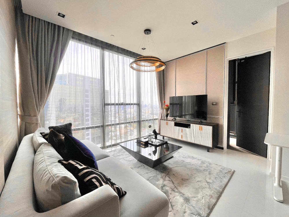 ให้เช่าคอนโดสาทร นราธิวาส : The Bangkok Sathorn (For rent) 1 bed 1 bath size 64 sq.m. Rent 50,000 per month. Available Now!!