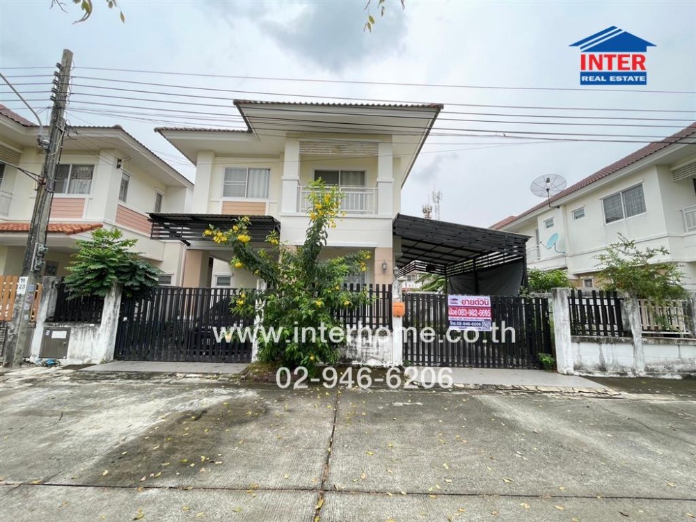 For SaleHouseSamut Prakan,Samrong : 2 storey detached house, 42.2 sq.w., Sena Green Ville Village Bang Na-Thepharak Soi Bang Pla 2, Bang Na-Trat Road (Thepparat Road), Thepharak Road, Bang Phli, Samut Prakan