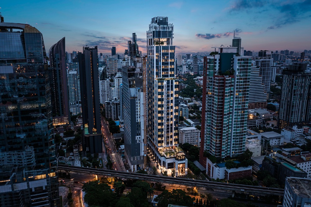 For SaleCondoSukhumvit, Asoke, Thonglor : For Sale Hyde Heritage Thonglor Condominium 2Bedrooms 2Bathrooms Area 78.92 sq.m. Floor 12TH Fully-Furnished, Luxury Decorated Sell Price 26.9 MB.