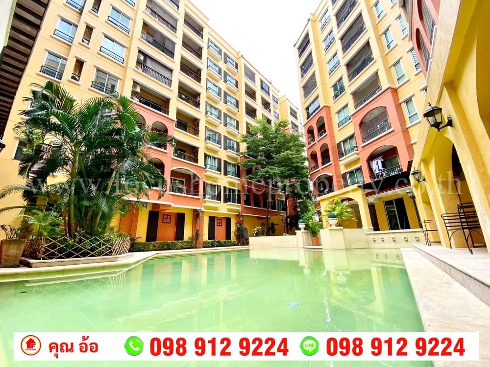 For SaleCondoKasetsart, Ratchayothin : Condo for sale, The Seed Terre, Ratchayothin, next to BTS Ratchayothin Station