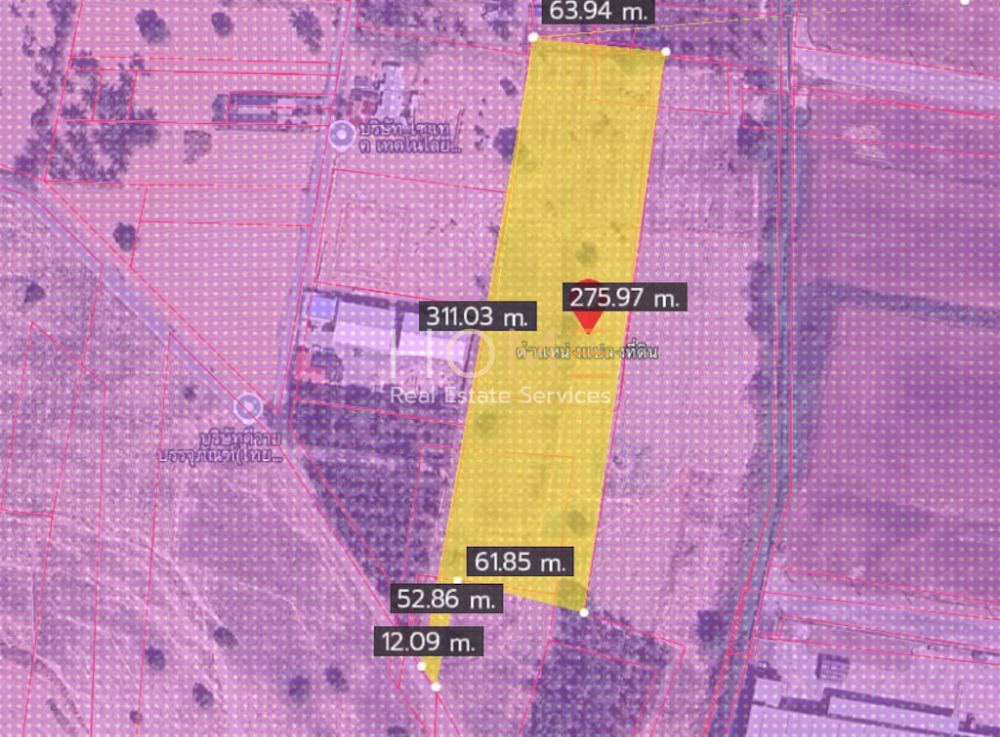 For SaleLandSriracha Laem Chabang Ban Bueng : Khao Khan Sriracha Land, Purple / (Selling), Land Khao Khan Song Sriracha Purple Zone / (Sale) Newc471