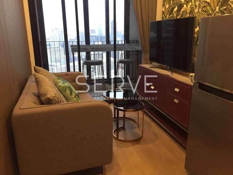 For SaleCondoSiam Paragon ,Chulalongkorn,Samyan : 1 Bed Fully furnished  Nice view   Good Location MRT Sam Yan 180 m.@   Ashton Chula-Silom