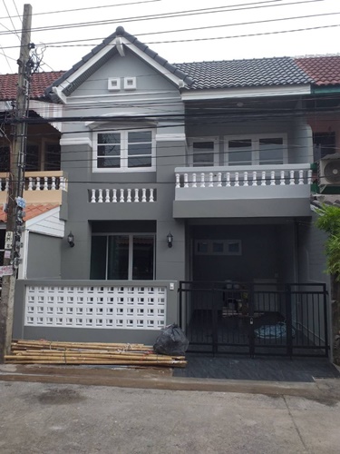 For SaleTownhomeMin Buri, Romklao : BH_01145 House for sale Phanason Villa 3