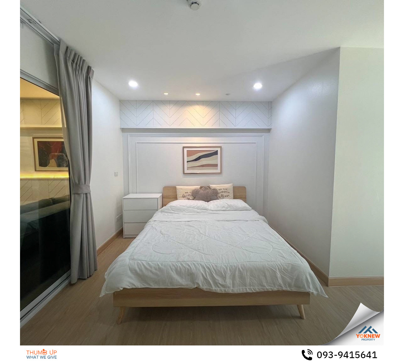 For SaleCondoRatchadapisek, Huaikwang, Suttisan : Pradya Place Ratchada - Huai Khwang 🏡🌟 Asking for a very good price! Sold with furniture and appliances, beautiful room, not shabby, decorated in a minimalist style, very livable!