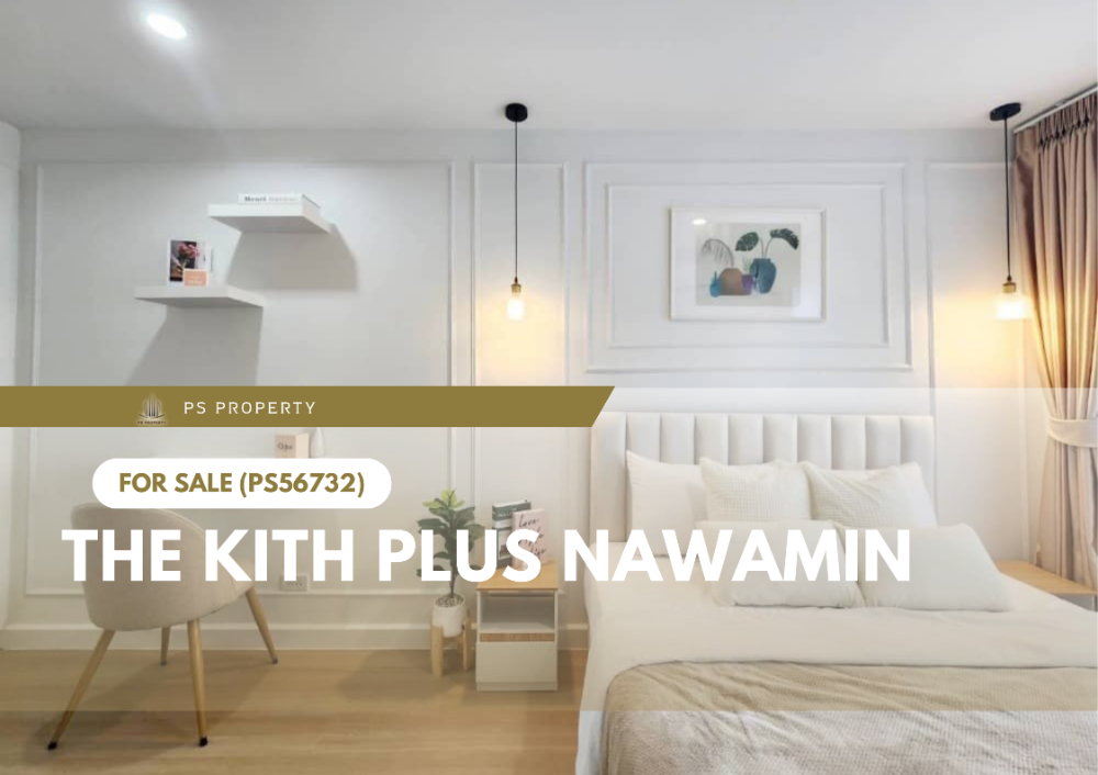 For SaleCondoNawamin, Ramindra : Urgent sale ✨ Lumpini Ville On Nut 46 ✨ Beautifully decorated, fully furnished with electrical appliances, near BTS On Nut (PS56706)