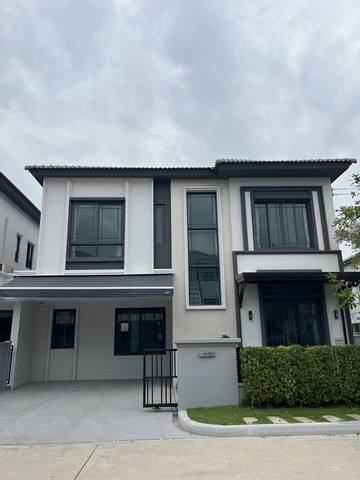 For RentHouseSamut Prakan,Samrong : HR2218 Sell and rent a detached house, Grande PlengNo, Sukhumvit, Bang Na Fer, complete with convenient transportation.