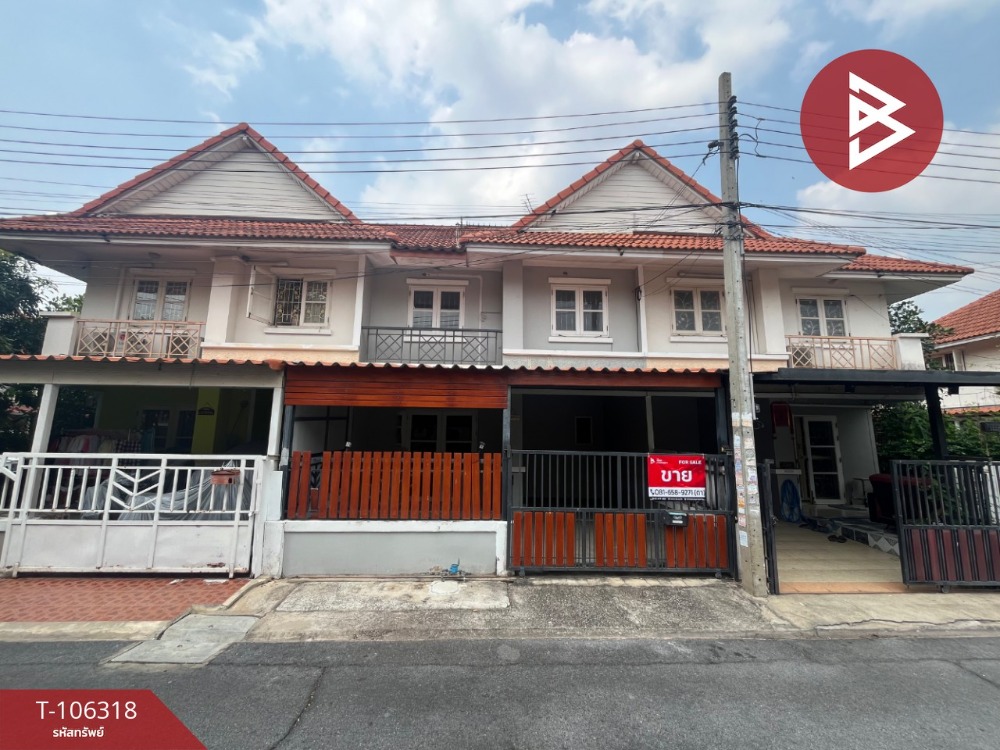 For SaleTownhouseNonthaburi, Bang Yai, Bangbuathong : Townhouse for sale Pruksa Village, Bang Yai, Nonthaburi