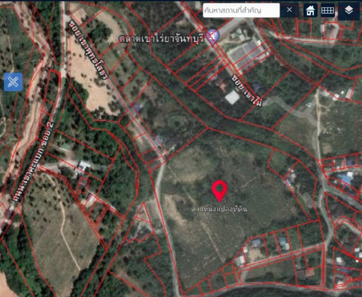 For SaleLandSriracha Laem Chabang Ban Bueng : Land for sale 25 rai near Sriracha Tiger Park