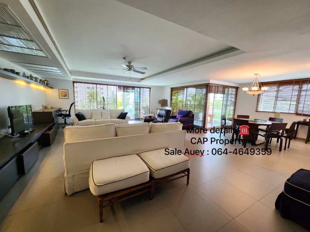 For SaleCondoSukhumvit, Asoke, Thonglor : ( SELL - 30 MB )🐱🐶 Pet Friendly @BTS Prompong (2 Bed 280 Sqm) Large Living Room