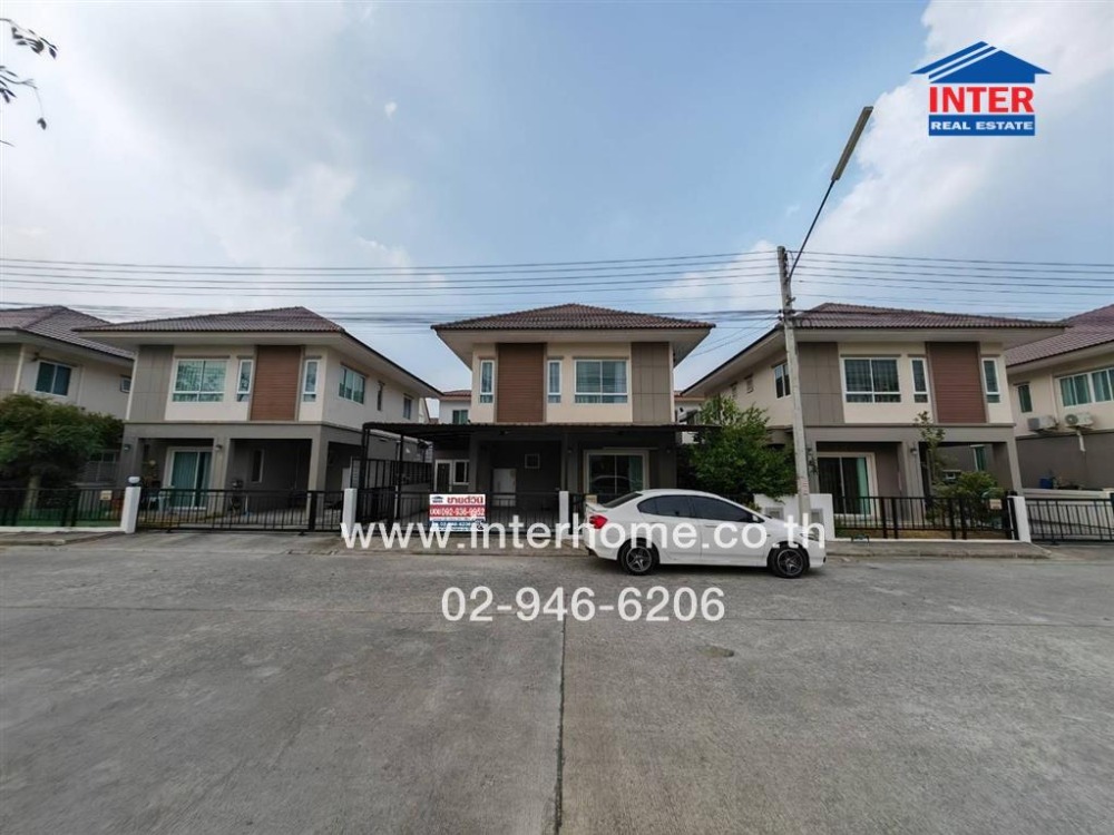 For SaleHouseNakhon Pathom : 2 storey detached house, 38.3 sq.w. Village, Alex, Petchkasem-Yosaw Near Yossphwatham School, Soi Mor Sri, Petchkasem Road, Phutthamonthon Road 5, Sam Phran, Nakhon Pathom