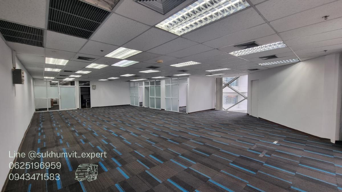 ให้เช่าสำนักงานสุขุมวิท อโศก ทองหล่อ : อโศก 12A 210sqm x 650 บาท