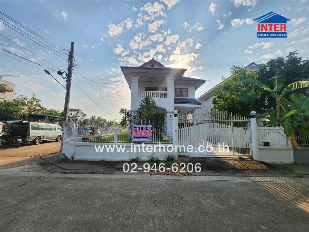 For SaleHouseRama 2, Bang Khun Thian : 2 storey detached house, 63.8 sq.w., Busara Kam Village Bang Khun Thian-Chai Sea Soi Bang Khun Thian Thale 20 Tian Talay-Liab Express Road, Rama 2 Road, Bang Khun Thian District Bangkok