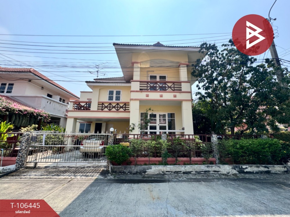 For SaleHouseSamut Prakan,Samrong : House for sale Lalil Inde Park Village Srinakarin-Thepharak (Lalin in the Park Srinakarin-Thepharak) Samut Prakan