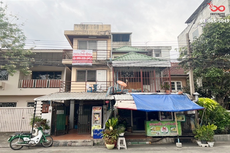 For SaleTownhomeNonthaburi, Bang Yai, Bangbuathong : 3rd floor house for sale 42 square wah, Prachaniwet Village 3, Prachaniwet Road