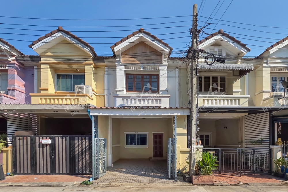 For SaleTownhomeNonthaburi, Bang Yai, Bangbuathong : Piyawaram 3, Ban Kluai-Sai Noi Complete with good location, convenient to travel.