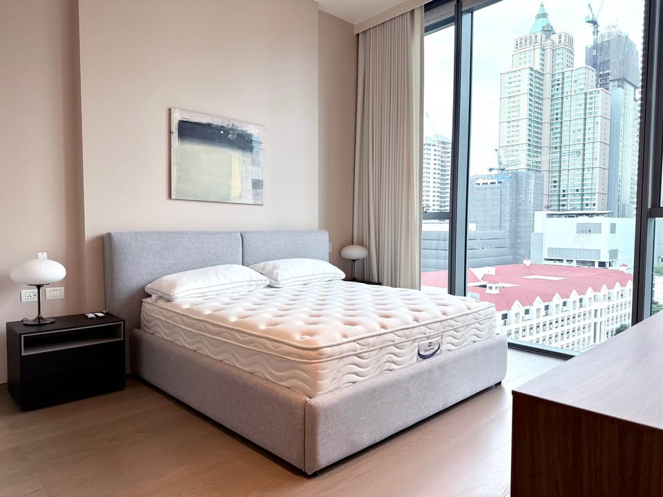 For RentCondoWitthayu, Chidlom, Langsuan, Ploenchit : Condo SCOPE LANGSUAN. Beautiful room, complete furniture. Ready to rent