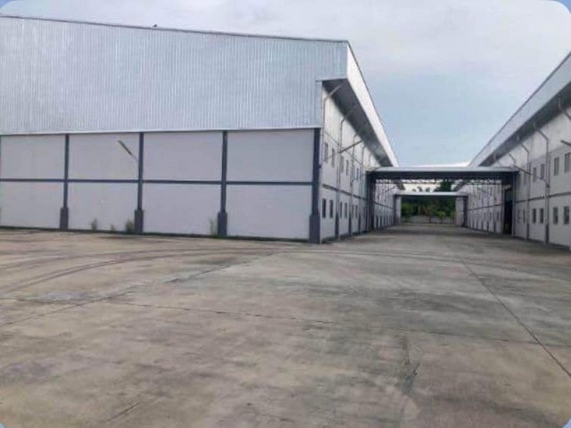 For RentFactoryPattaya, Bangsaen, Chonburi : RK615 Factory for rent Yellow area, Ban Bueng District, 2 rai of land, factory area 2,757 square meters, 5 tons per square meter, 14 meters high, 3 phase 350 kva