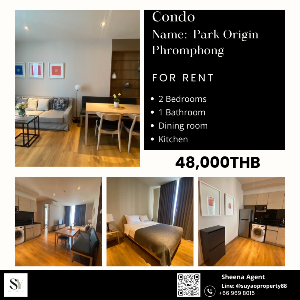 For RentCondoSukhumvit, Asoke, Thonglor : 🏙️Park Origin Phromphong🏙️