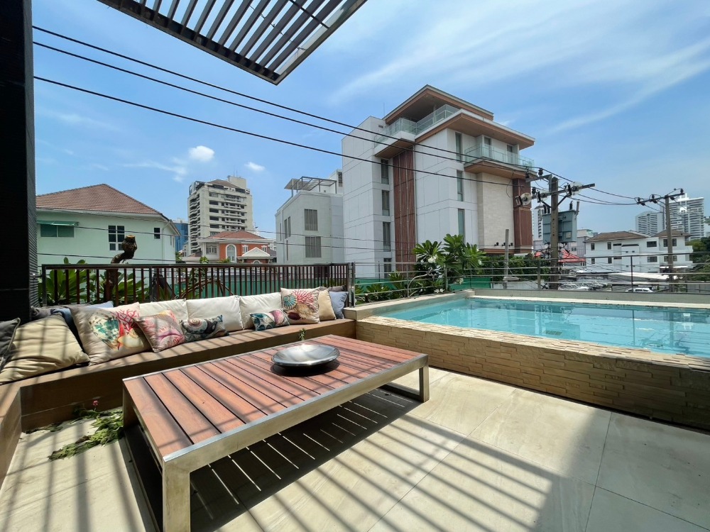 For RentHouseSukhumvit, Asoke, Thonglor : Single house with private pool - Sukhumvit 65